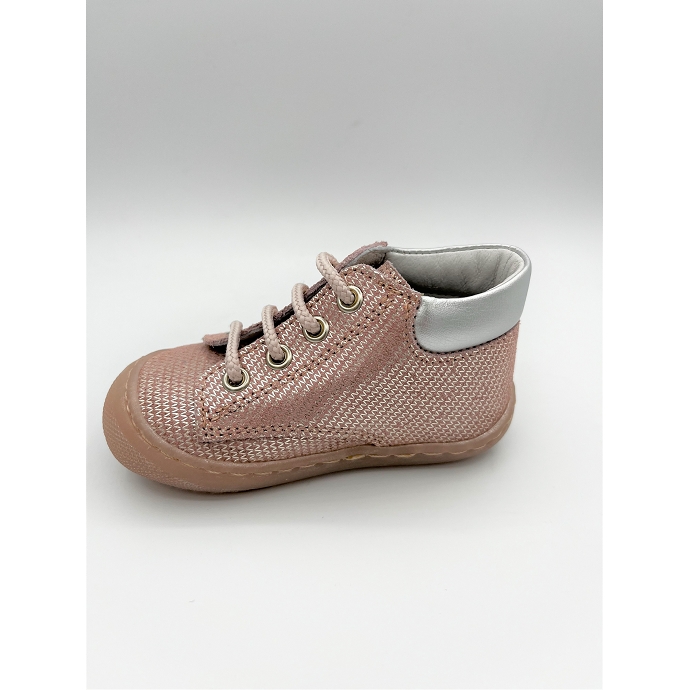 Bellamy chaussure a lacets ecri rose9309601_3