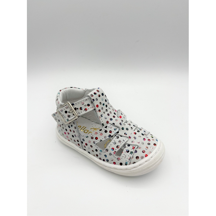 Bellamy chaussure a bride sosso blanc multi