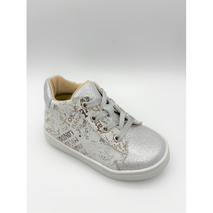 Bellamy chaussure a lacets detail gris