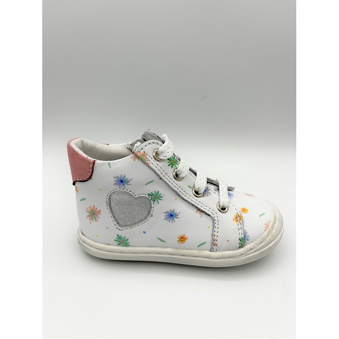 Bellamy chaussure a lacets rafia blanc multi9310401_2