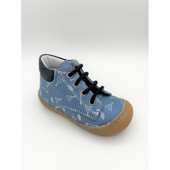 Bellamy chaussure a lacets simon bleu