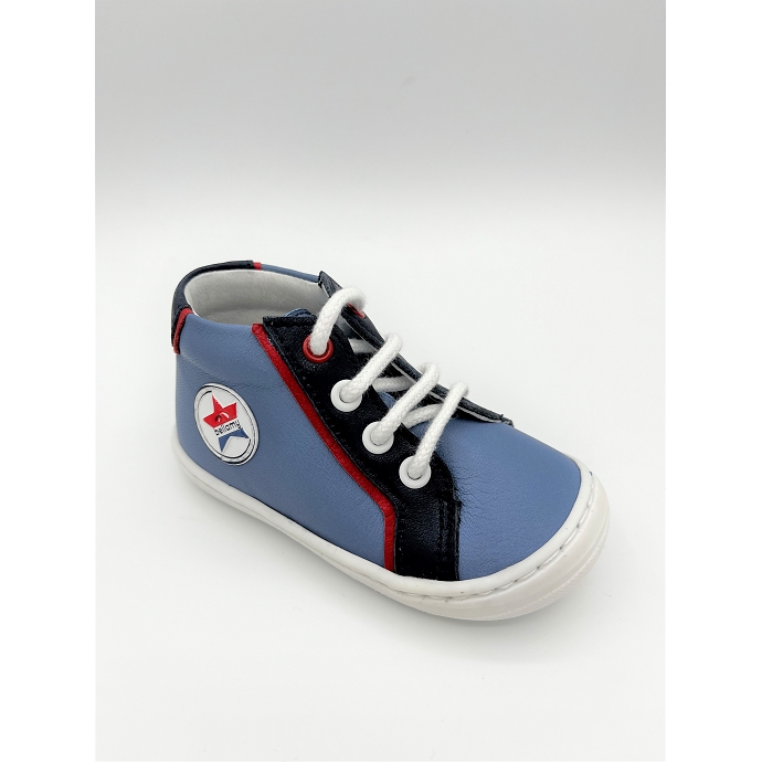 Bellamy chaussure a lacets lewis bleu