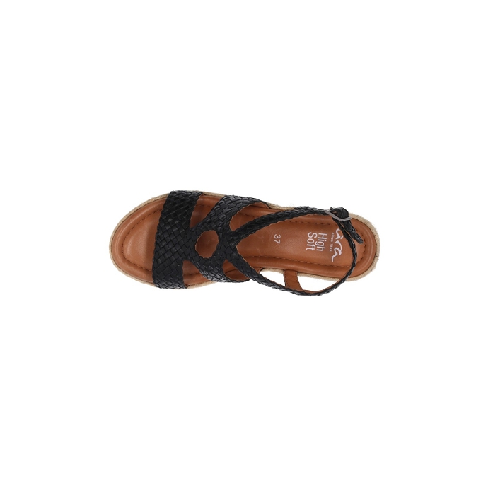 Ara sandale 1228418.01 noir9326101_5