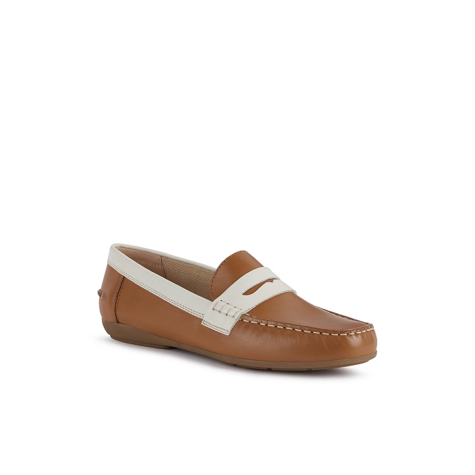 Geox mocassin d25bma brun