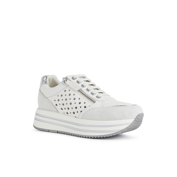 Geox basket d25qhb blanc