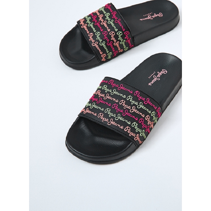 Pepe jeans mule pls70110 noir multi