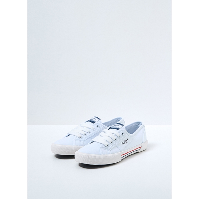 Pepe jeans basket pls31287 blanc