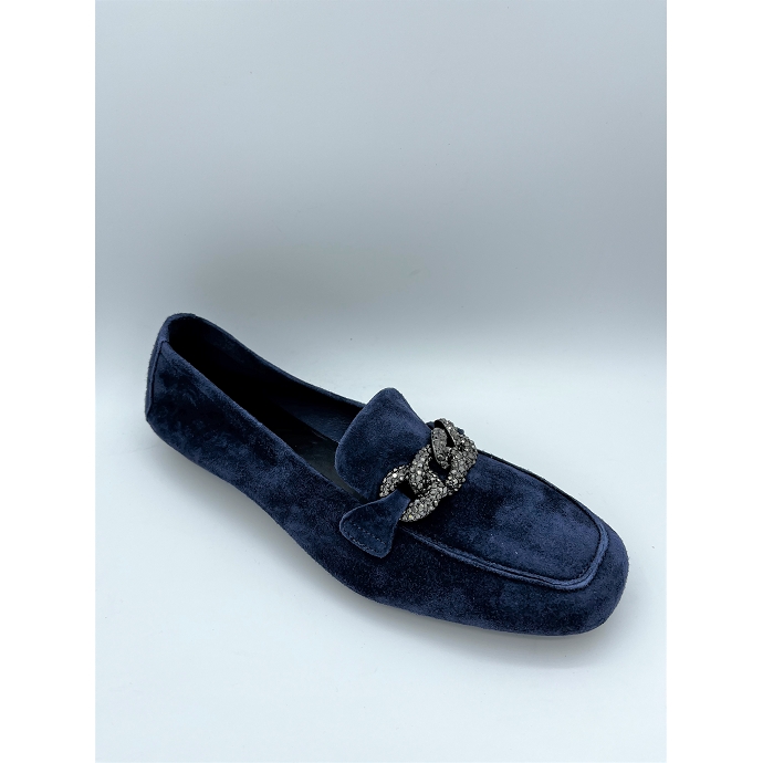 Reqins mocassin holding bleu