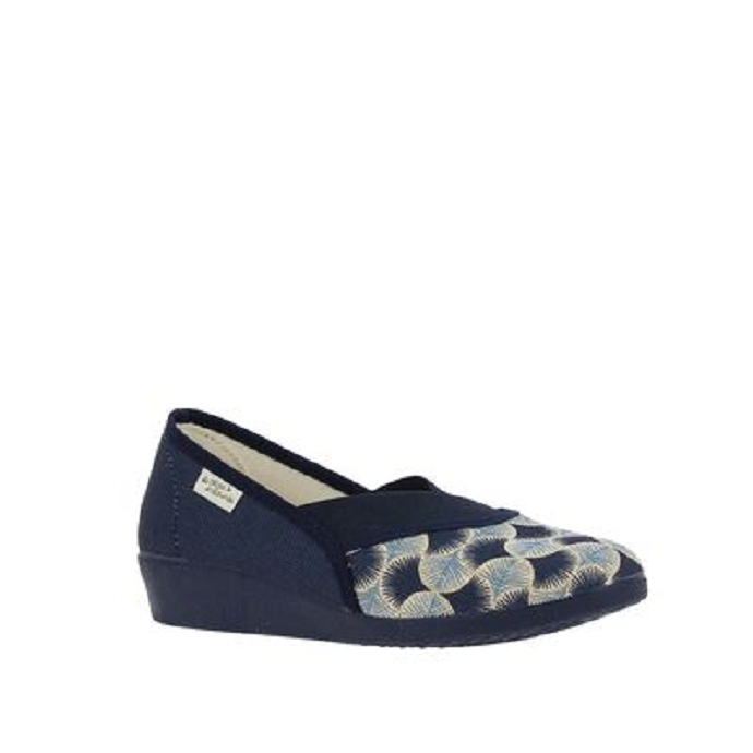 Maison de l espadrille chausson 2097.4 bleu