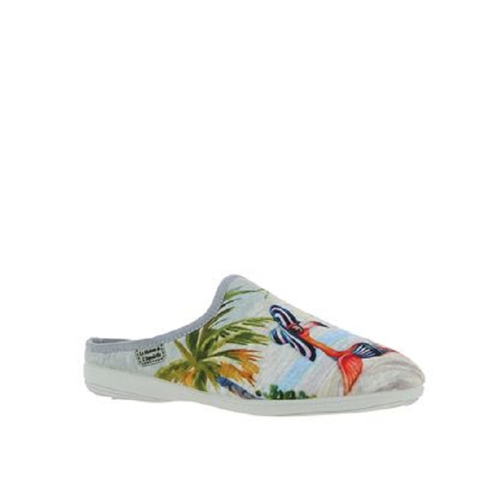 Maison de l espadrille chausson 2038.4 gris