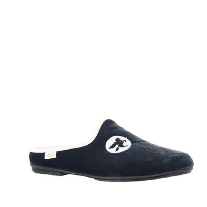 Maison de l espadrille chausson 2495.4 bleu