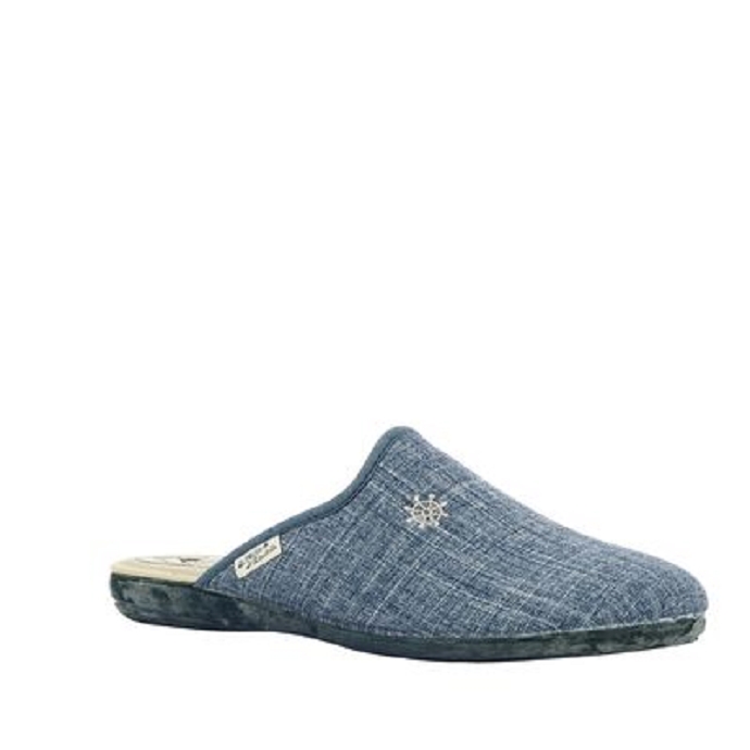 Maison de l espadrille chausson 2490.4 bleu