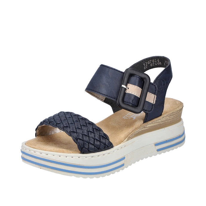 Rieker sandale v1678.14 bleu9384701_2