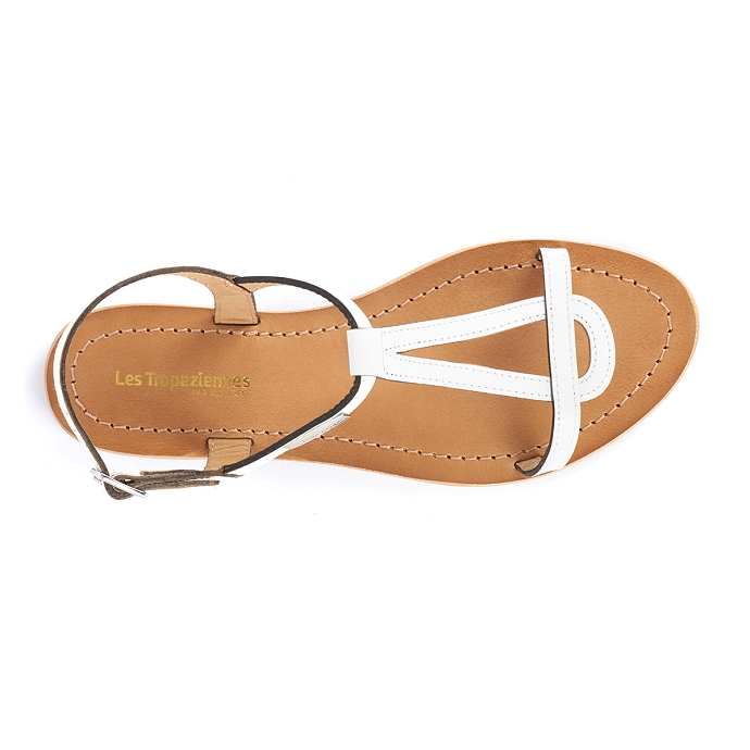 Les tropeziennes sandale hamess blanc9395401_2