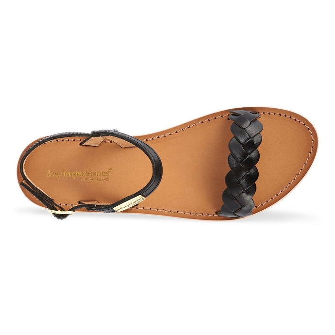 Les tropeziennes sandale hortense noir9396301_2