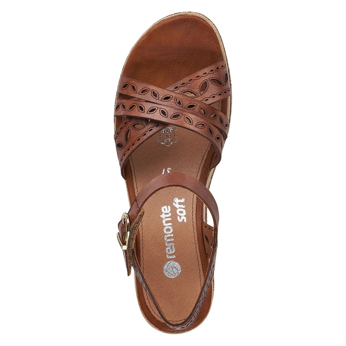 Remonte sandale d3055.24 brun9404701_4