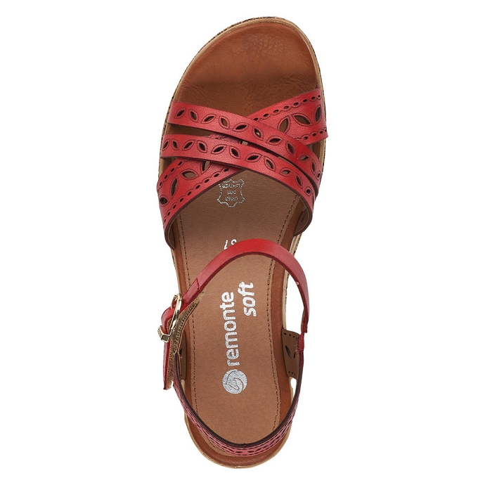 Remonte sandale d3055.33 rouge9404801_4