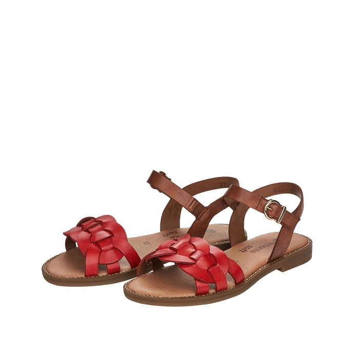 Remonte sandale d3666.33 rouge