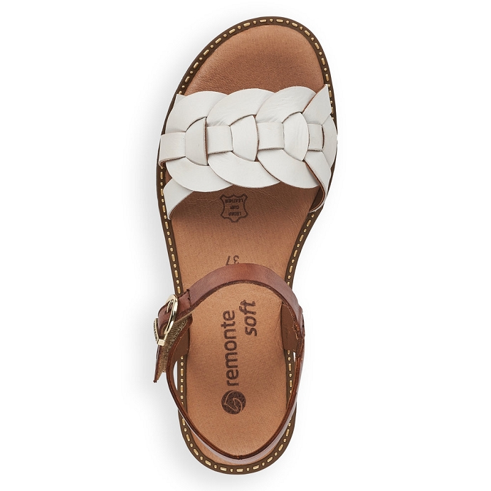 Remonte sandale d3666.80 blanc9405701_4