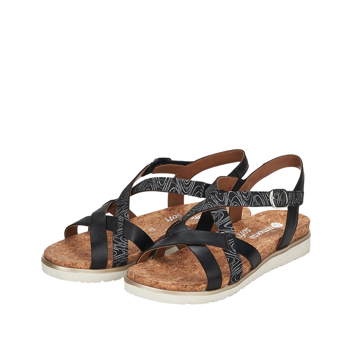 Remonte sandale d4060.00 noir