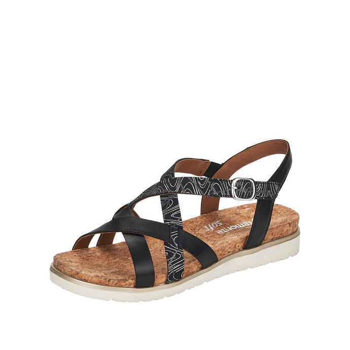 Remonte sandale d4060.00 noir9405801_2