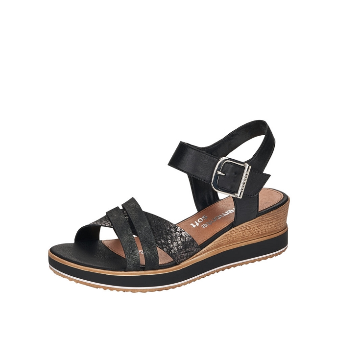 Remonte sandale d6454.00 noir9406201_2
