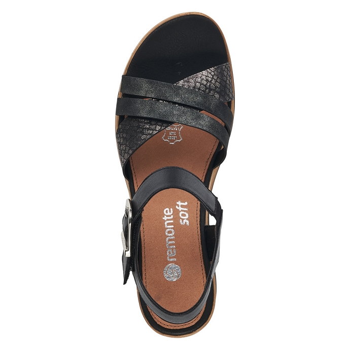 Remonte sandale d6454.00 noir9406201_4