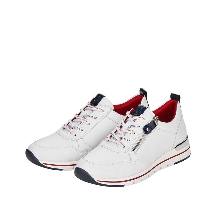 Remonte basket r6704.80 blanc