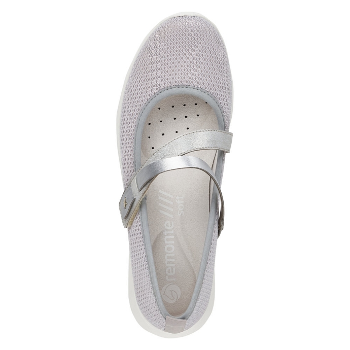 Remonte chaussure a velcro r7104.40 gris9408001_4