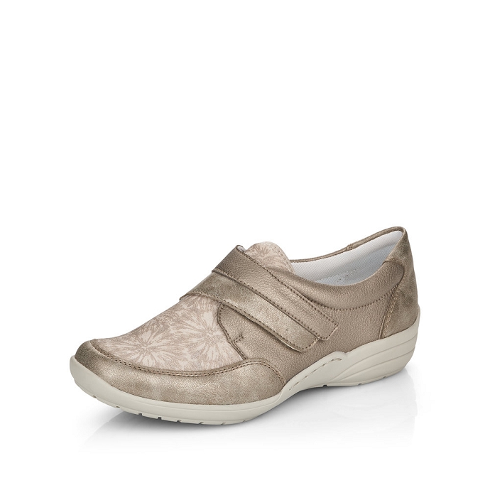Remonte chaussure a velcro r7600.90 metalique multi9408101_2
