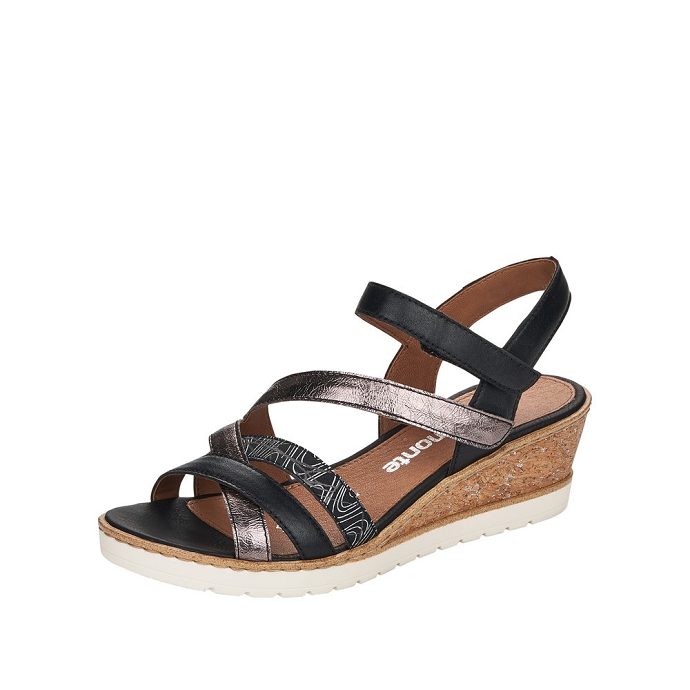 Remonte sandale r6251.01 noir9410601_2