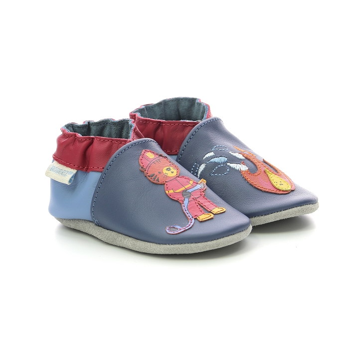 Robeez chausson firecontrol bleu