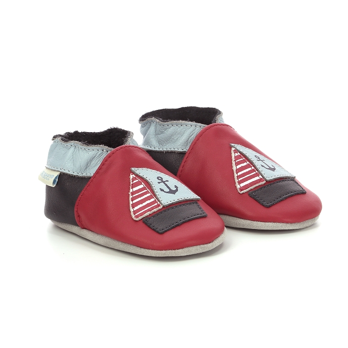 Robeez chausson frenchboat rouge