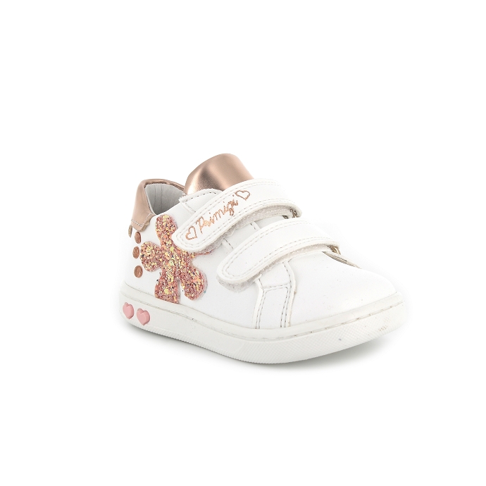 Primigi chaussure a velcro 1902000 blanc multi