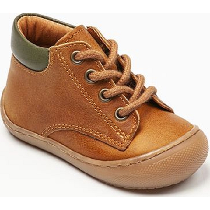 Bellamy chaussure a lacets simon camel