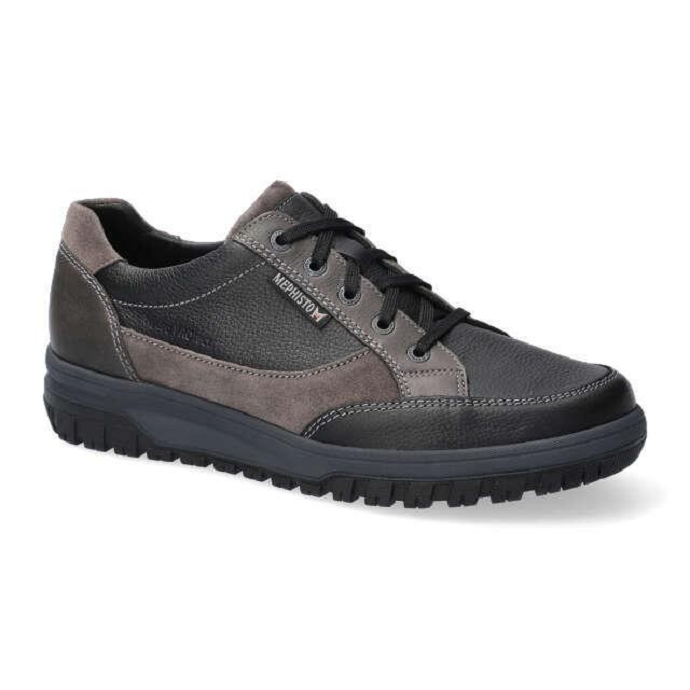 Mephisto chaussure a lacets paco noir