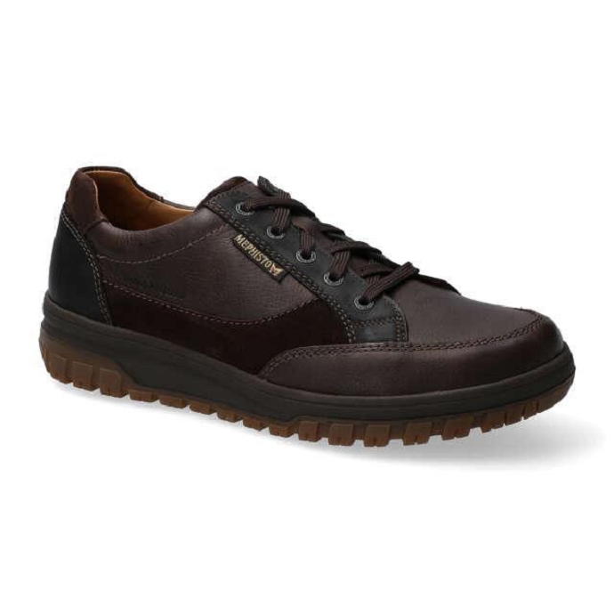 Mephisto chaussure a lacets paco brun