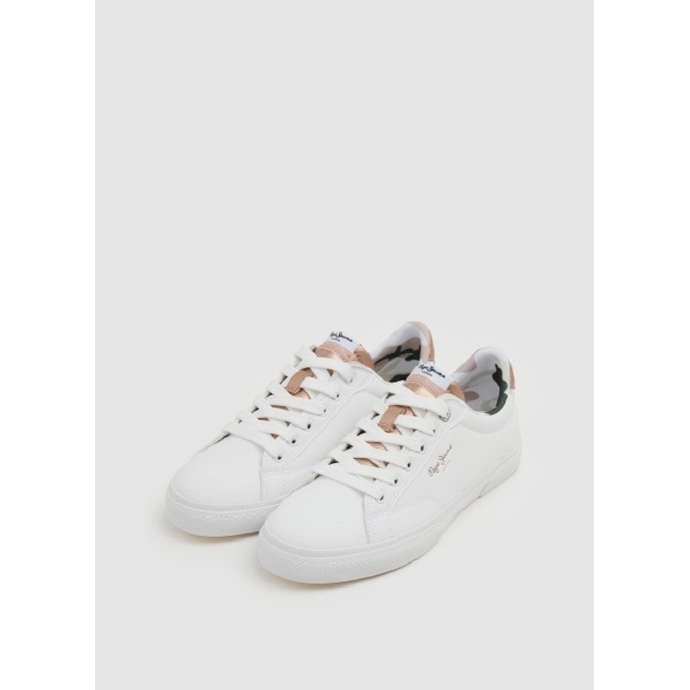 Pepe jeans basket pls31410.800 blanc