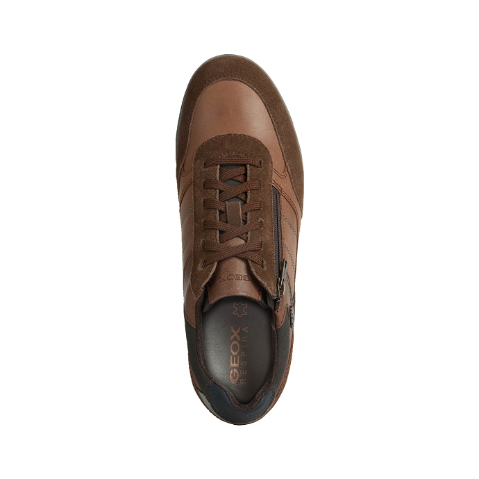 Geox basket u254ga brun9496401_5