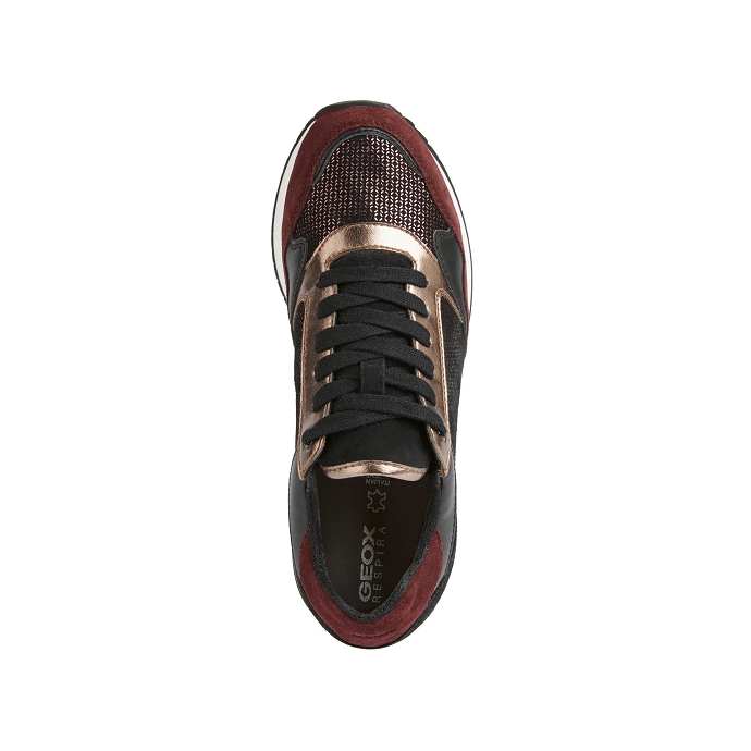 Geox basket d25rtb rouge9500501_5