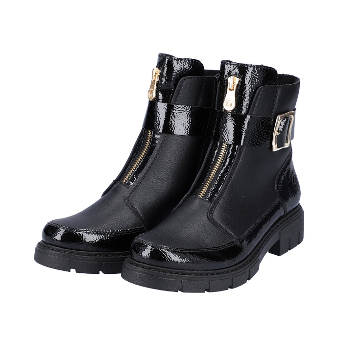 Rieker botte z3575.00 noir