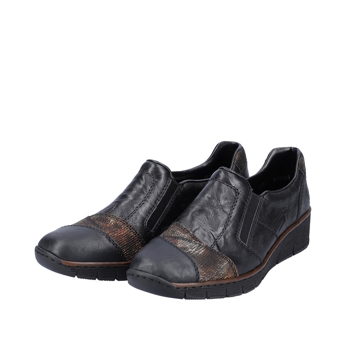 Rieker mocassin 53768.00 noir