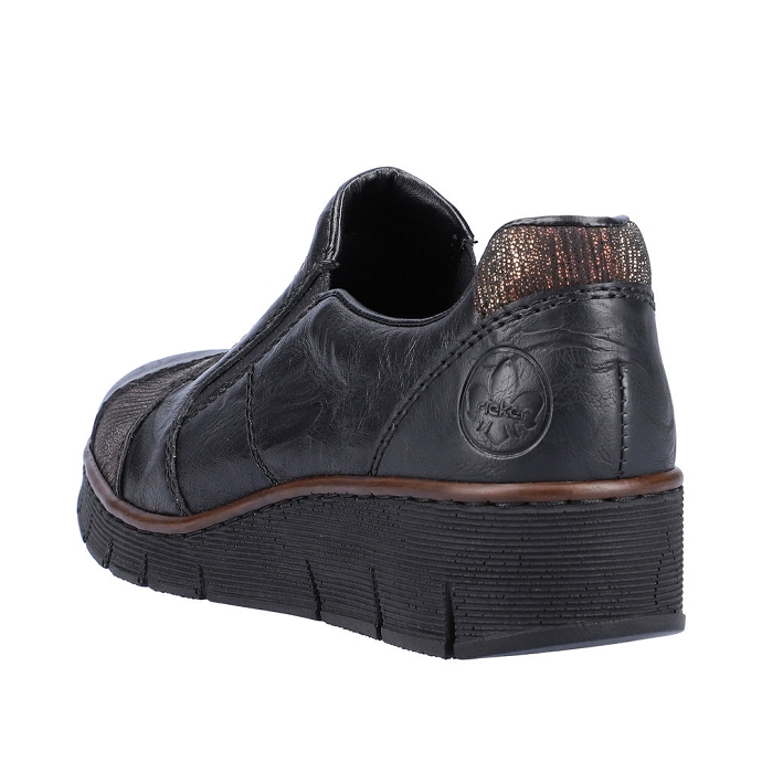 Rieker mocassin 53768.00 noir9542101_5