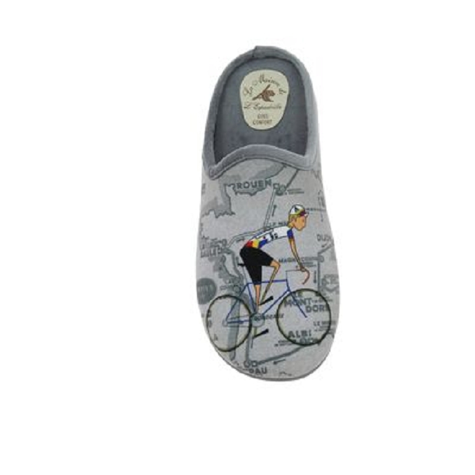 Maison de l espadrille chausson 6790 gris
