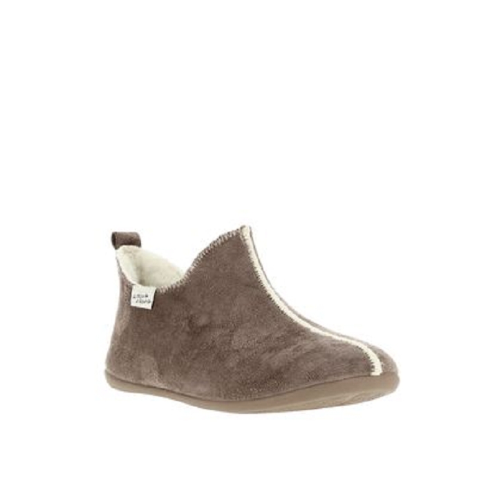 Maison de l espadrille chausson 6030 taupe