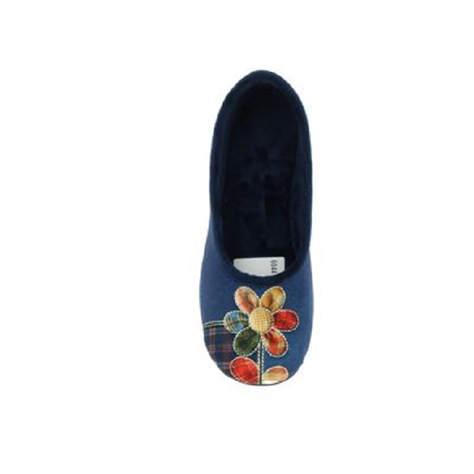 Maison de l espadrille chausson 6044 bleu