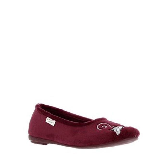 Maison de l espadrille chausson 6046 rouge9545201_2