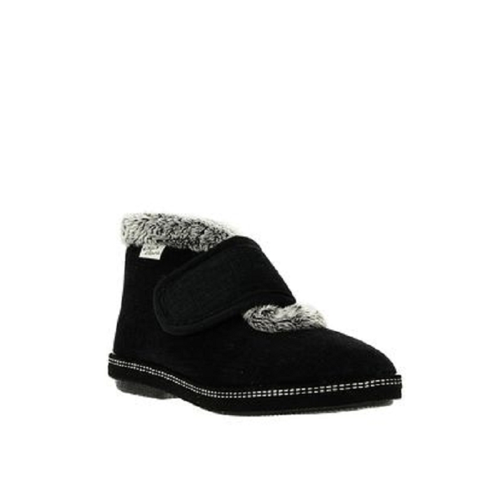 Maison de l espadrille chausson 6830 noir