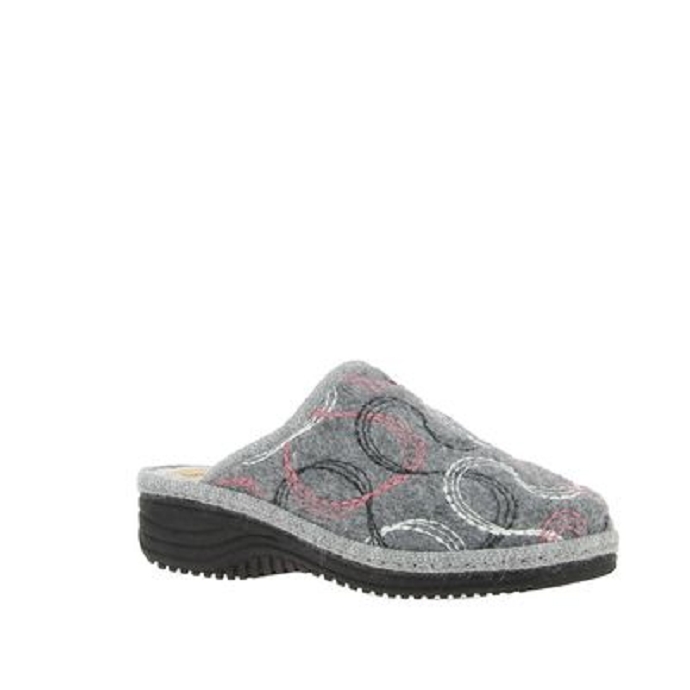 Maison de l espadrille chausson 4217 gris