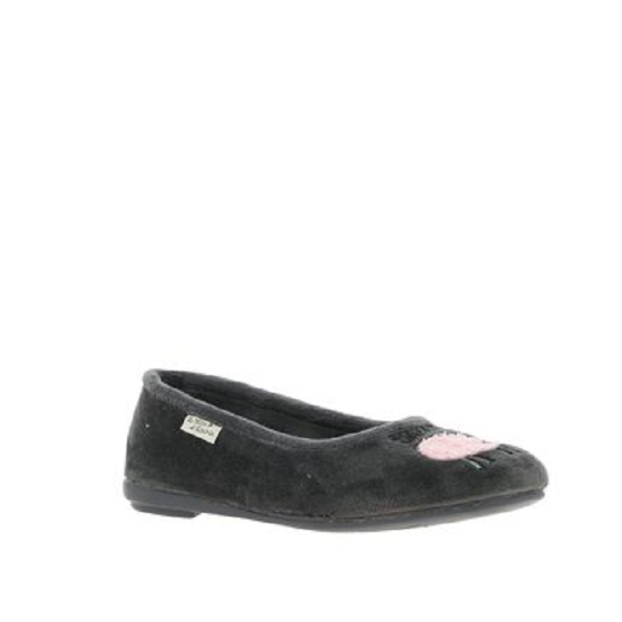 Maison de l espadrille chausson 6050 gris9547201_2